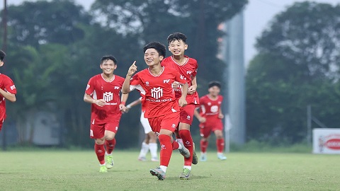  4 đội bóng vào bán kết giải vô địch U15 Quốc gia – cúp Acecook 2025 đã được xác định